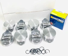 Flat Top Pistons & Ring compatible with 2002-08 GM Chevrolet 6.0L LQ9 LS2