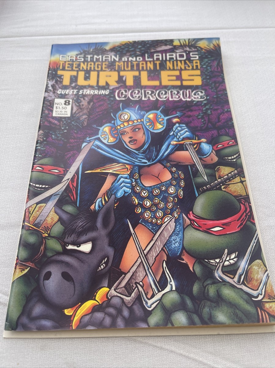 RARE TEENAGE MUTANT NINJA TURTLES #8 ORIGINAL SERIES | eBay