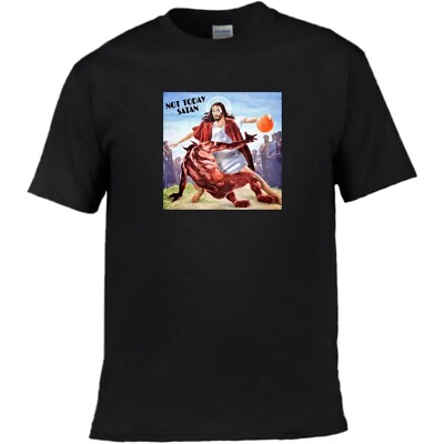 International Basketball Games 2019 Tシャツ NOT TODAY SATAN JESUS CROSSOVER BASKETBALL T-Shirt | eBay