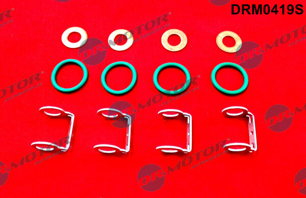 Dr.Motor Automotive DRM0419S Seal Kit, Injector Nozzle For Nissan-image