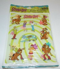 Scooby-Doo 4 Sheets of Stickers by Heartline 1999 Sealed