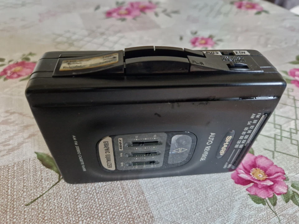 Sharp Walkman JC-516H (BK) Stereo Cassette Player - Bild 3 von 4