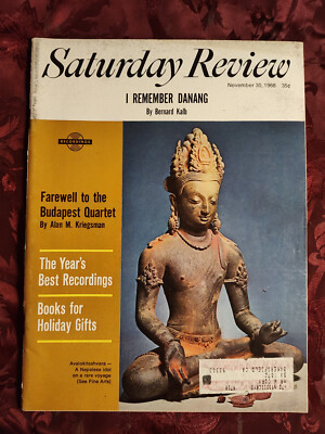 Saturday Review November 30 1968 BERNARD KALB Danang ALAN KRIEGSMAN