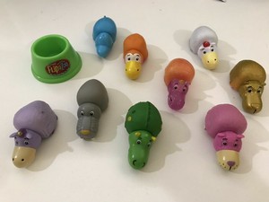 Flipazoos Figures, Lot Of 9 With Bowl | eBay