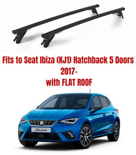 Premium Dach Rack Stangen für Seat Ibiza V (KJ1) 5Doors 2017- Flach ST305/361M