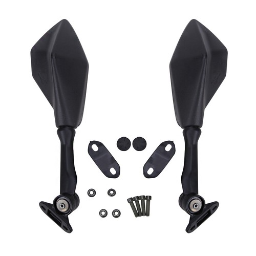 Left & Right Rearview Mirrors For Kawasaki Ninja 300 EX300 2013-2017 14 15 Black - Foto 11 di 15