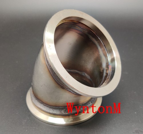TUBO DE ESCAPE DE CODO DE 3" BANDA EN V DE 45 GRADOS 2 MM DE ESPESOR - Imagen 4 de 5