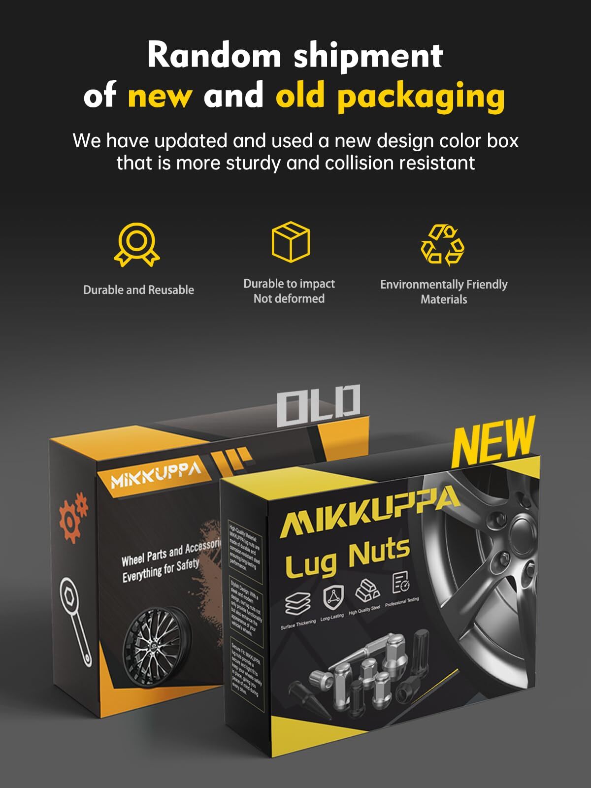 M14X1.5 Wheel Lug Nut - Replacement for Chevy Silverado 1500 2500, GMC, Ford, Ra