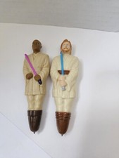 2013 General Mills Cereal Star Wars Pens Lot 2. Mace Windu. Obi Wan Kenobi
