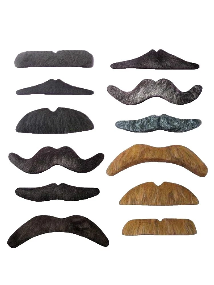 Despedida De Soltero bigote Disfraz Pelucas y vello facial