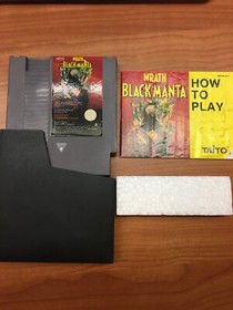 Nintendo NES Game: Wrath of the Black Manta COMPLETE PAL-A