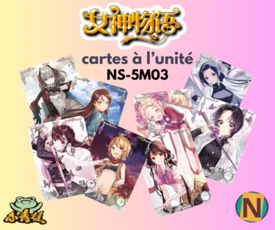 A l'unité - Card Goddess Story NS 05M03 SR + SSR