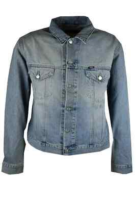 Rifle Herren Jeansjacke Denim Jacket Vintage Kurzjacke M breit