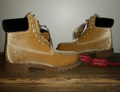 AUTHENTIC* OFF-WHITE x TIMBERLAND TB0A1Q8L BOOTS WHEAT AUTHENTIC* OFF-WHITE x TIMBERLAND TB0A1Q8L BOOTS WHEAT