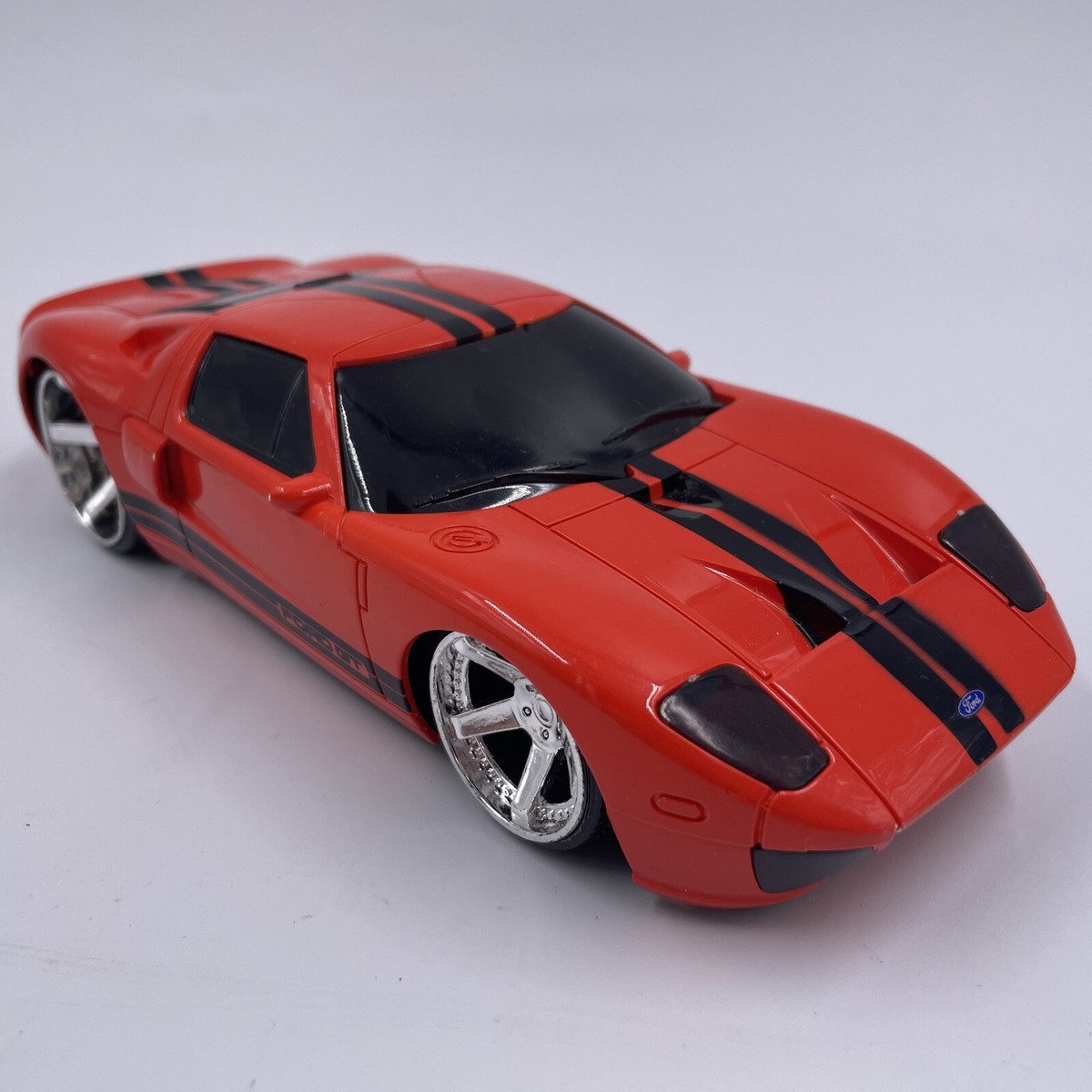 XTR Toys Rev Rollers Orange 2010 Ford GT Friction Motor Broken OKK