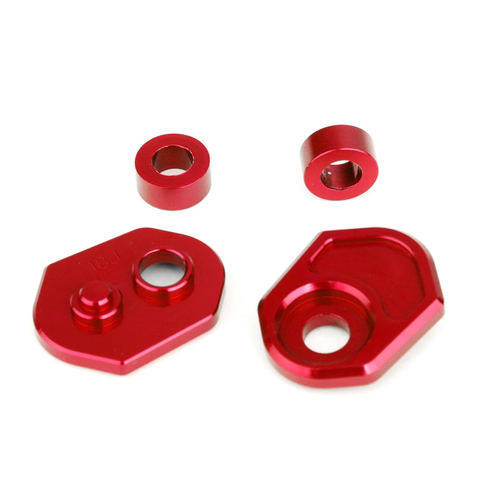 Aluminum Turn Signals Indicator Adapter Spacers for Honda MSX125 MSX125SF Red Foto 4 de 4