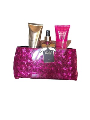 Baylis & Harding 4 Piece Prosecco Fizz Evening Clutch Bag Gift Set Lotion, Body