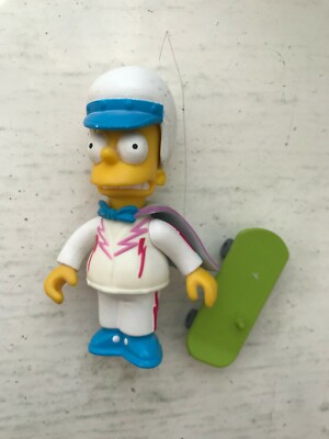 PLAYMATES INTERACTIVE THE SIMPSONS SERIE 8 DAREDEVIL BART ACTIONFIGUR WOS