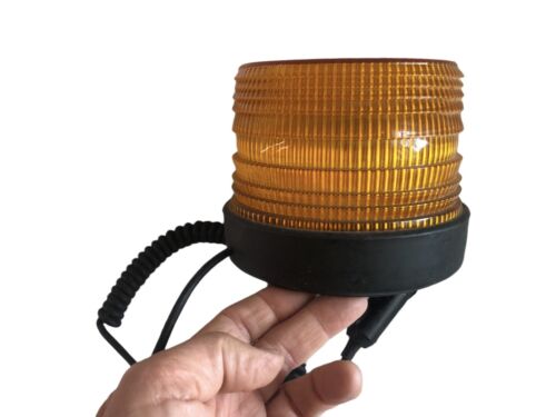 North American Signal Amber Strobe Light ST-500M 12/24 voltage WORKS GREAT!    m - Picture 1 of 3