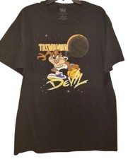 New Taz Tazmanian Devil Space Basketball Adult Medium Looney Tunes Tee Shirt