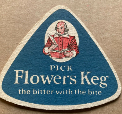 VINTAGE BIER GETRÄNKEDECKEL - BLUMEN FASS BITTER / BRAUMEISTER EXPORT PALE ALE