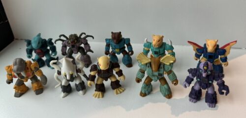 Lot de 10 figurines articulées vintage années 1980 Battle Beast - Aucun accessoire - Photo 1/5