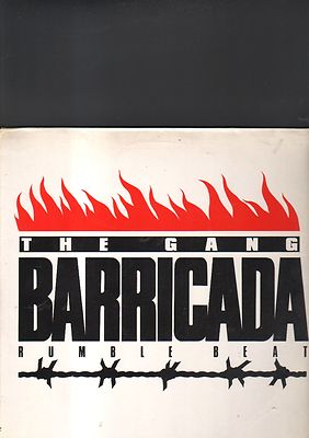 THE GANG - barricada rumble beat LP