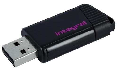 INTEGRAL - INFD8GBPULSEPK - Pulse USB 2.0 Flash Lecteur, 8gb Rose - Photo 3/4