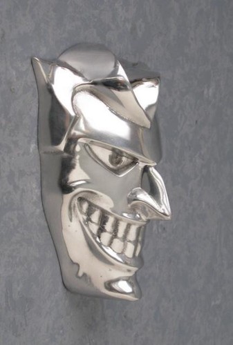 Batman Animated Series Joker - Rare Aluminum Metal Wall Mask 1997 Limited - Picture 5 of 7