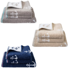 Dyckhoff Handtuch / Duschtuch Frottierserie Maritim 'Nautic' - 07641