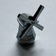 Monopoly World Ed. Wind Mill Token Replacement Piece Part Mover 41275 Retired