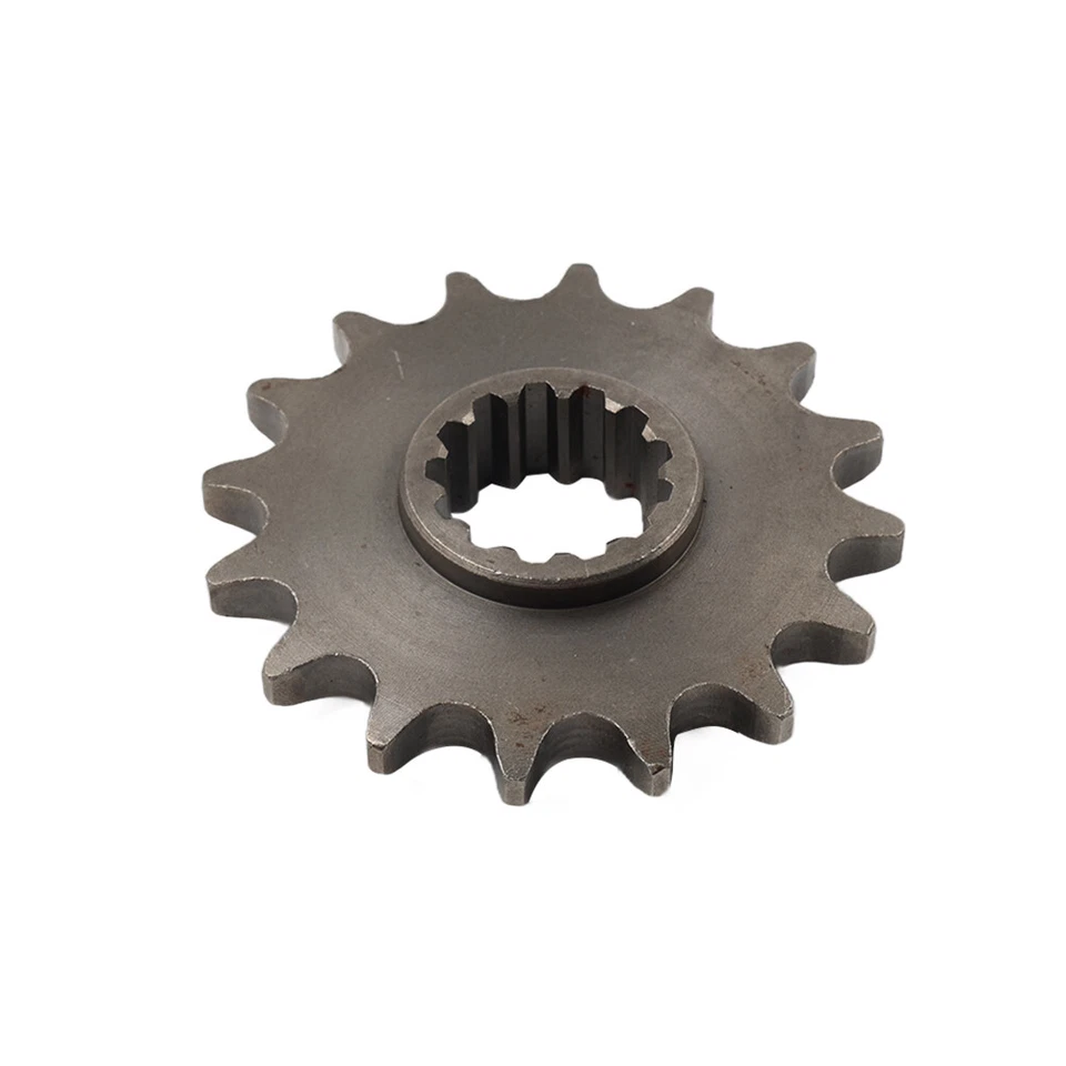 Piñón de cadena de transmisión delantera 16T de acero nuevo 1 pieza para Honda CBR1000RR 2004-2019 Foto 2 de 4