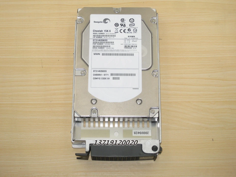 Fujitsu CA06910-E412 146GB 15K 3.5“ SAS DX60 DX80 HDD Hard Drive  - Image 2 of 2