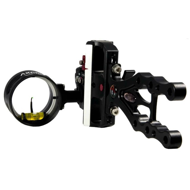 New Extreme Archery EXR Sniper 1900 Bow Sight 6 (.010) Pins Black Maxx