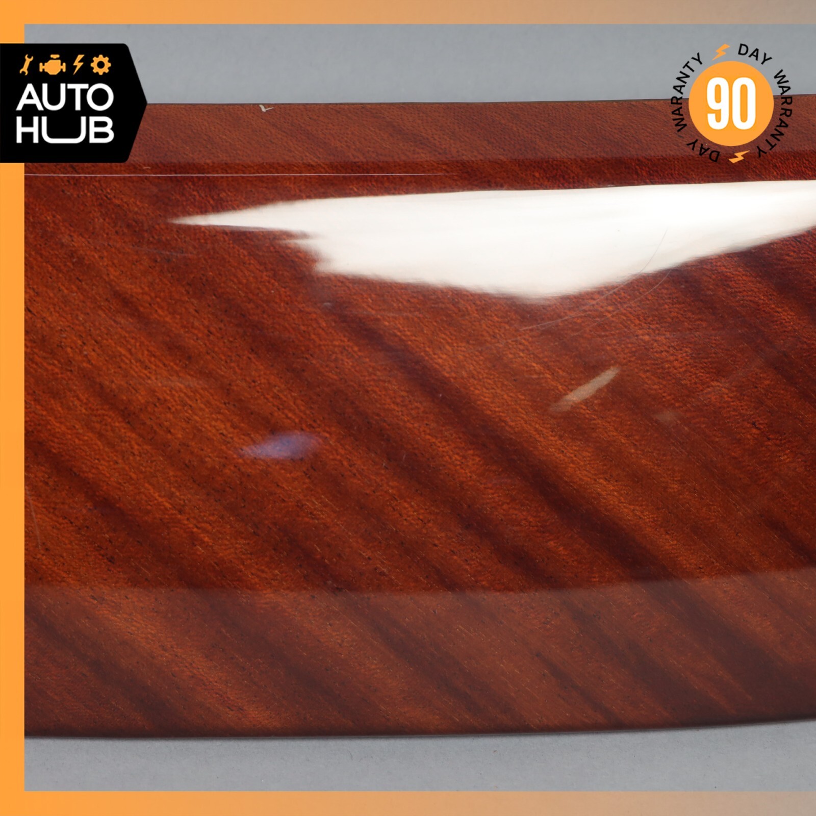 03-13 Maserati Quattroporte M139 Front Right Side Door Panel Trim Panel Wood OEM