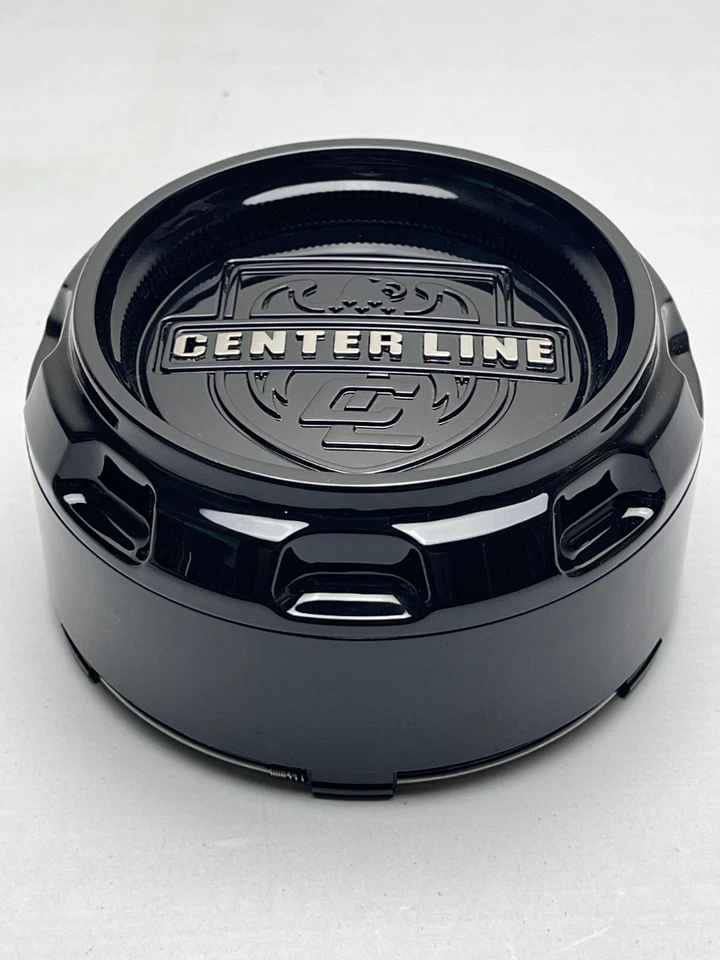 Центральный колпак колеса с короткой защелкой глянцевый черный Center Line C-760 C-760-1 - Изображение 2 из 3