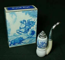 Vintage Avon Dutch Pipe Decanter With Mens Tai Winds Cologne Unused