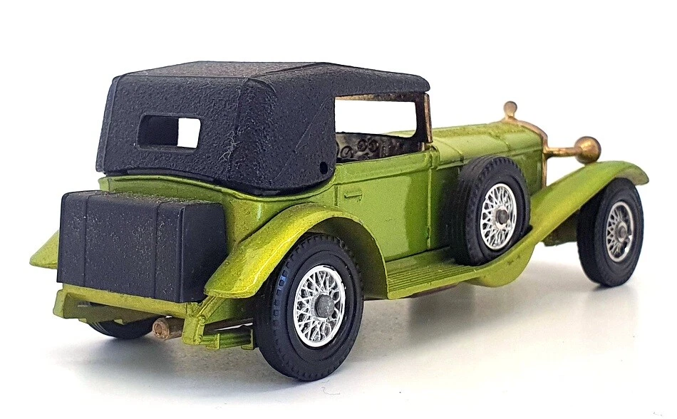 Matchbox Models Of Yesteryear Y-16 - 1928 Mercedes SS Coupe - Light Green - Image 2 of 4