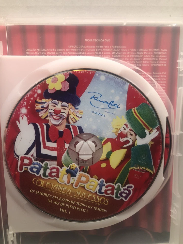 Patati Patata ‎– Coletanea De Sucessos DVD and CD  2012 Som Livre 0913-9 Tested Foto 3 de 4
