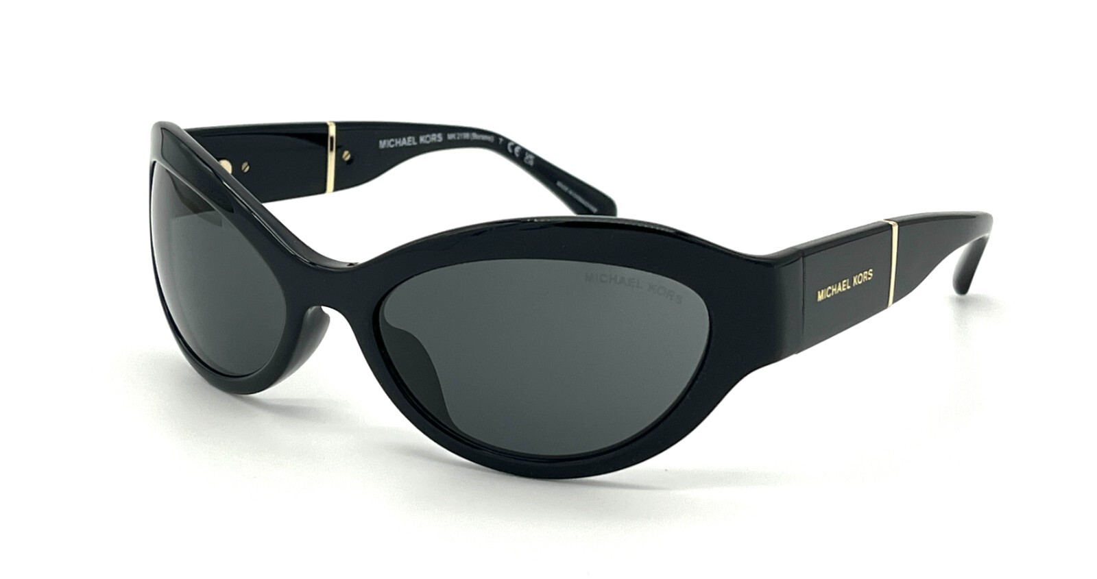 MICHAEL KORS MK2198 300587 Black / Dark Gray 59mm sunglass | eBay 