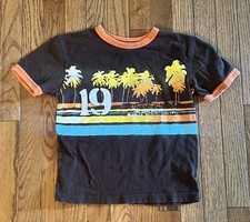 Gap Kids Tropical Surf T Shirt Size 4-5 XS