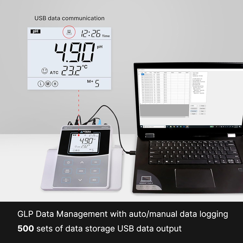Apera Instruments AI521 PH800 Laboratory Benchtop Ph Meter Kit, 0.01 Ph Accuracy - Picture 4 of 12