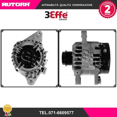 ALTF398U Alternator (BRAND 3 EFFE - DENSE ORIGINAL)..
