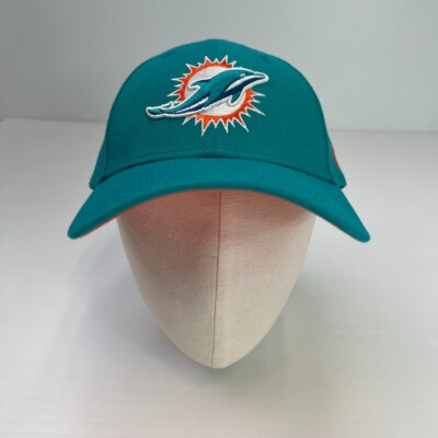 Miami Dolphins Hat Men Strap One Size New Era Sun Fun Run Gym Hip Hype Core Cap