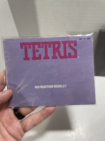 Nintendo NES - Tetris - Videojuego Aut&eacute;ntico con Manual Probado y &iexcl;Funciona Muy bien!