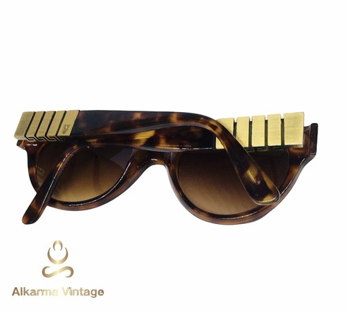 Vintage Gianni Versace Sunglasses Mod. 533 Color: 806 Made In Italy - Picture 10 of 12