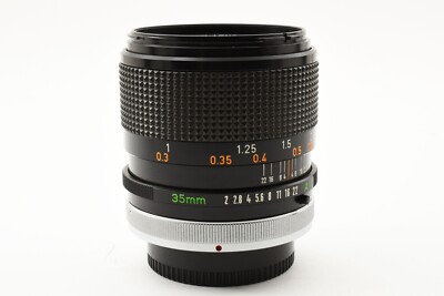 Canon FD 35mm f/2 s.s.c. ssc Wide Angle Concave MF Lens From JAPAN