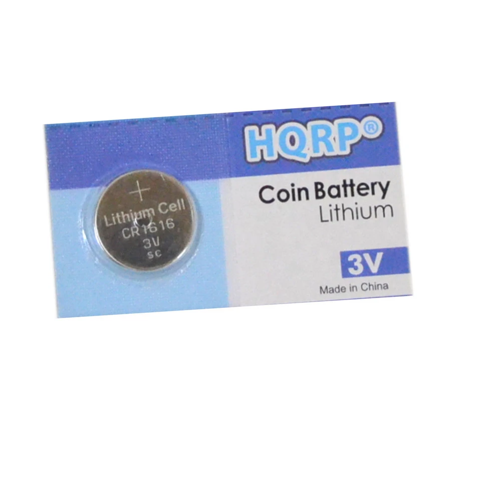 4x HQRP Pilas de Botón Litio CR1616 3V para Llave de Honda Accord 2003-2011 - Image 2 of 4