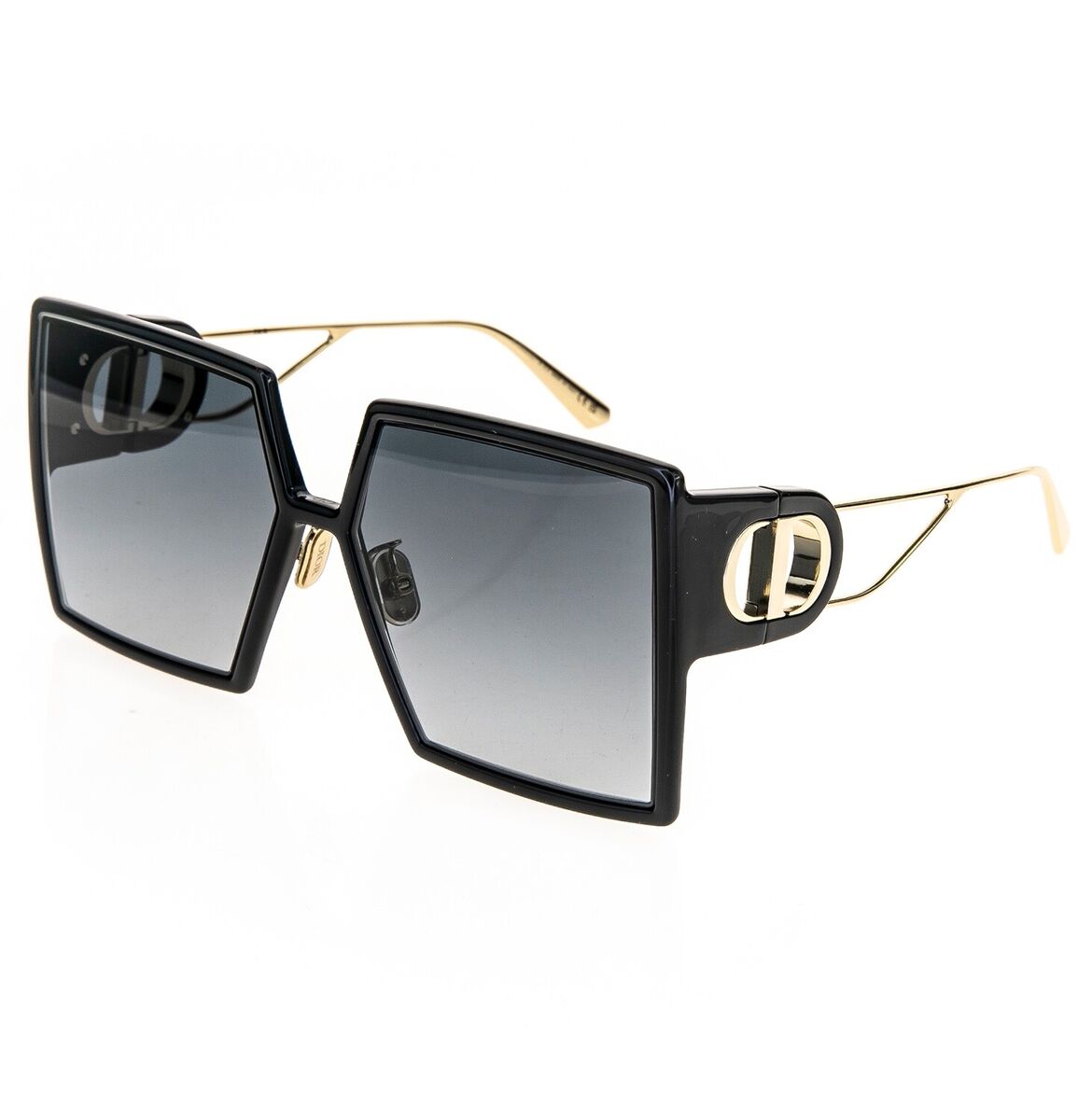 CHRISTIAN DIOR MONTAIGNE Black Gold 30Montaigne SU Oversized CHRISTIAN DIOR MONTAIGNE Black Gold 30Montaigne SU Oversized