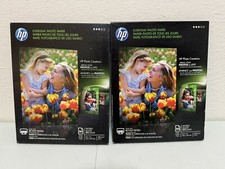 HP Everyday 50 sheet Letter 8.5 x 11-Inch Glossy Photo Paper Lot Of 2